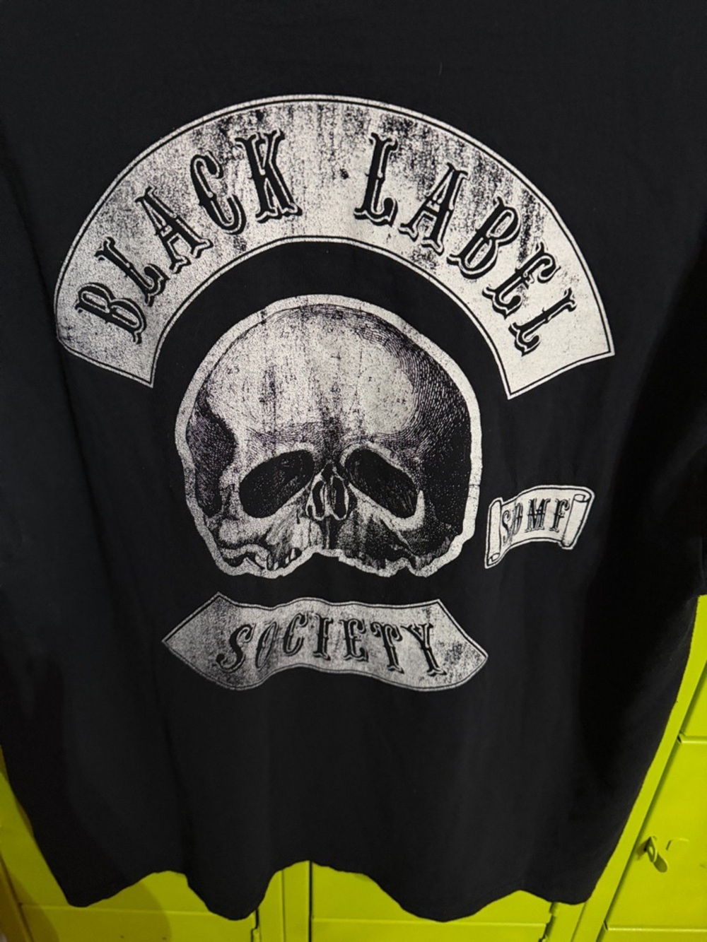 Black Label Society Graphic Tee with White Print - Picture 4 of 4